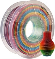 3D Printer Filament 1.75mm PLA Silk Rainbow