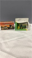 John Deere Harvest heritage trading cards with a