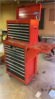Large tool chest on wheels