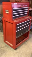Craftsman tool chest on wheels, locking