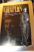 Charlie Chaplin     TIN COLLECTOR SET