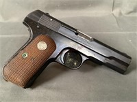 Colt Automatic .380 Hammerless Pistol with Holster