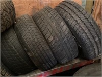 11 various size Car tires