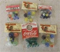 6 Bags Of Marbles