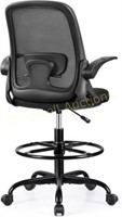 Winrise Drafting Chair  Adjustable (Black)