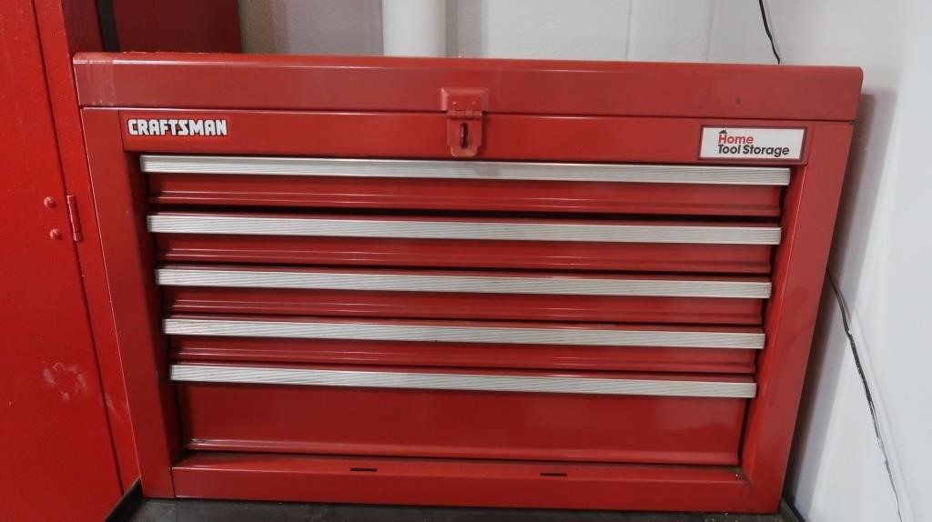 5-drawer Craftsman Tool Chest 17.5hx26wx12"d