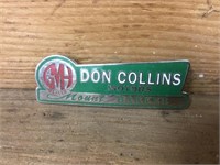 GMH Holden Dealer Don Collins badge