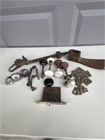 Antique house parts and scale