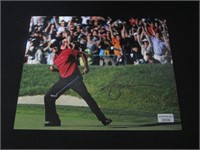 AUTHENTIC TIGER WOODS SIGNED 8X10 PHOTO AUD