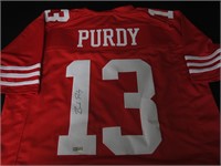 49ERS BROCK PURDY SIGNED JERSEY HERITAGE COA