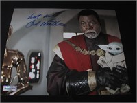 STAR WARS CARL WEATHERS SIGNED 8X10 PHOTO