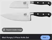 MadHungry 2pc Knife Set NEW