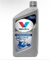 Valvoline 4-Stroke Motorcycle Motor Oil,10W-40