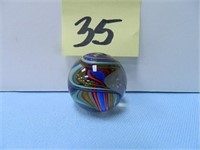 1 1/8" Solid Core Swirl Marble