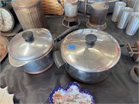 (2) Revere Ware Pans