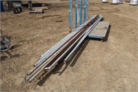 Assorted Pipe & Angle Iron Approx 21Ft-23FT