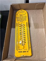 Antique Whitcher Machinery Thermometer