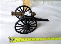 Cast Iron w/Brass Cannon