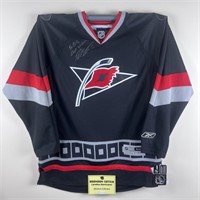 BRANDON SUTTER AUTOGRAPHED JERSEY