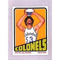 1972 Topps Artis Gilmore Rookie High Grade