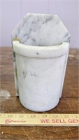 Marble Wall Pocket/Planter- 8" Tall