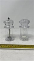 Clear Salt and Pepper Shakers