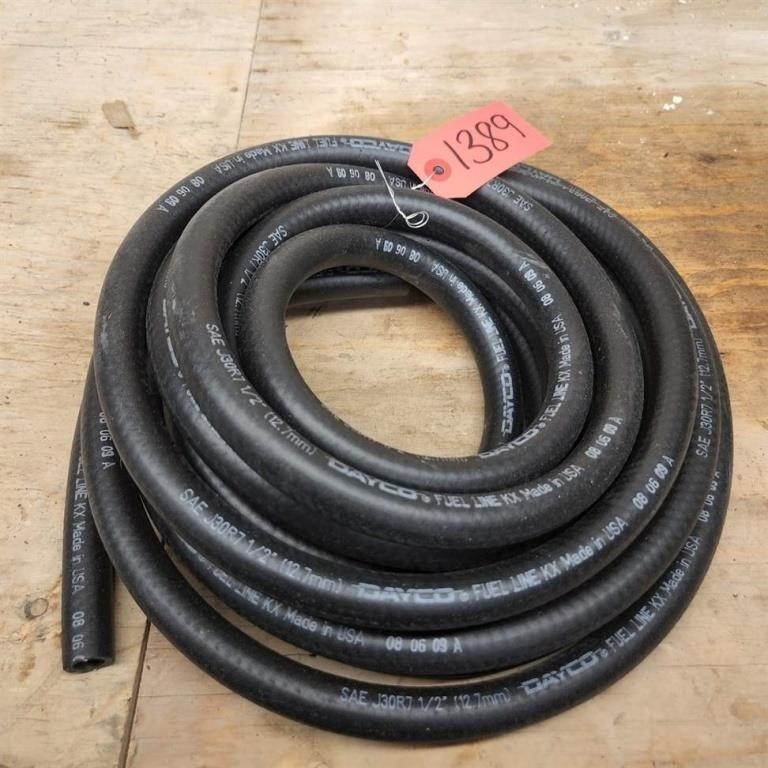 Unused Deco Fuel Line Hose 1/2"IDxApprox 25'