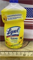 40 oz bottle of Lysol Cleaner