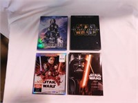 Star Wars: 4 movie DVD's - 2 decks playing cards
