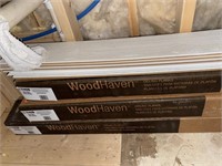 3-BOXES OF ARMSTRONG WOODHAVEN CEILING PLANKS