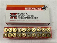 20 Winchester 30-30 Rifle Cartridges