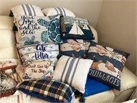 Ocean Themed Pillows