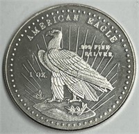 American Eagle One Ounce .999 Fine Silver Round!