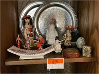 Collection of Asian Display Collectibles