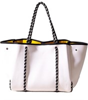 Large Neoprene Tote Bag - Lightweight and