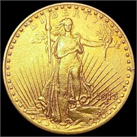 1915-S $20 Gold Double Eagle CLOSELY UNCIRCULATED