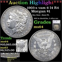 ***Auction Highlight*** 1903-s Morgan Dollar vam 6