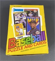 Donruss 1989 Baseball Puzzle And Cards 36 Count