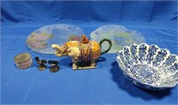 Assorted Glass and Collectibles