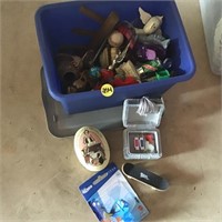 lot of small toys