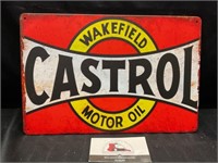 Castrol Motor Oil Metal Sign