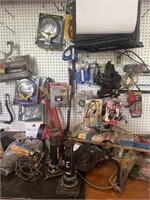 everything left on the wall of tools