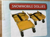 Unused Snowmobile Dollies (3 Pc Roller Set)