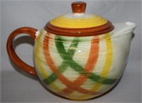 Metlox Vernonware Homespun Lidded Tea Pot