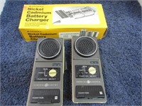 BATTERY CHARGER & WALKIE TALKIES