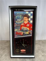 Jeff Gordon Jebco clock and picture plaque