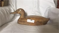 Antique Carved Wood Duck Decoy