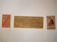 Vintage Ephemera- TTC Ticket, Michigan Central