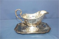 Wm. Rogers & Son Silver Plated Gravy Boat