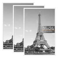 upsimples 16x24 Frame White 3 Pack, Poster Frames